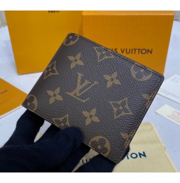 Louis Vuitton Monogram Canvas Multiple Wallet M60895-brown