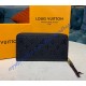 Louis Vuitton Monogram Empreinte Leather Zippy Wallet M62121