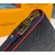 Louis Vuitton Monogram Empreinte Leather Zippy Wallet M62121