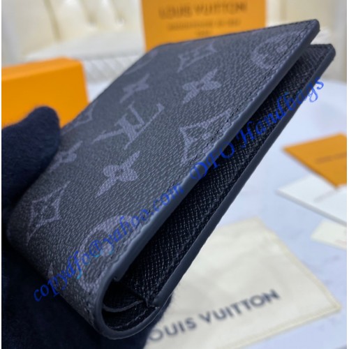 Louis Vuitton Monogram Eclipse Slender Wallet M62294-black – LuxTime ...