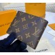 Louis Vuitton Monogram Canvas Slender Wallet M62294-brown