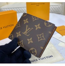 Louis Vuitton Monogram Canvas Slender Wallet M62294-brown