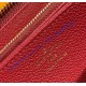 Louis Vuitton Monogram Empreinte Leather Zippy Wallet M63691