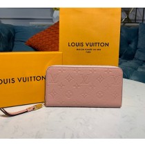 Louis Vuitton Monogram Empreinte Leather Zippy Wallet M64090