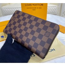 Louis Vuitton Damier Ebene Zippy Organizer N60111-brown