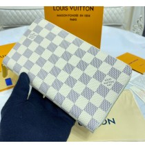 Louis Vuitton Damier Azur Zippy Organizer N60111-white