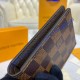 Louis Vuitton Damier Ebene Slender ID Wallet N64002-brown