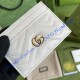 Gucci GG Marmont Card Case GU-W443127-white