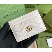 Gucci GG Marmont Card Case GU-W443127-white
