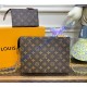 Louis Vuitton Monogram Canvas Toiletry Pouch On Chain M81412