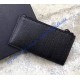 Saint Laurent Cassandre Matelasse Fragments Zipped Card Case In Grain De Poudre Embossed Leather YW607915-C