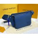 Louis Vuitton Aerogram Takeoff Sling M57081-blue