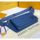 Louis Vuitton Aerogram Takeoff Sling M57081-blue