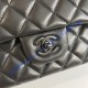 Chanel Small Classic Flap Bag in Black Lambskin with black hardware