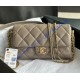 Chanel 2021 SS Flap bag C2563-gray