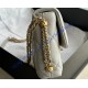 Chanel 2021 SS Flap bag C2563-light-gray