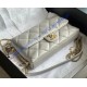 Chanel 2021 SS Flap bag C2563-light-gray