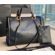 Chanel Cocomark Large Shopping Tote Bag C3128A-black