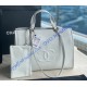 Chanel Cocomark Large Shopping Tote Bag C3128B-white