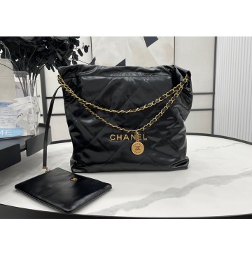 Chanel 22 Handbag C3261A-black