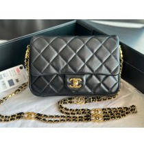 Chanel Mini Flap Bag C3757-black