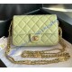 Chanel Mini Flap Bag C3757-light-green