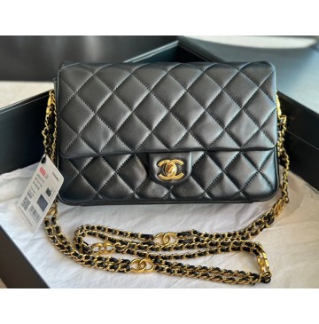 Chanel Flap Bag C3777-black