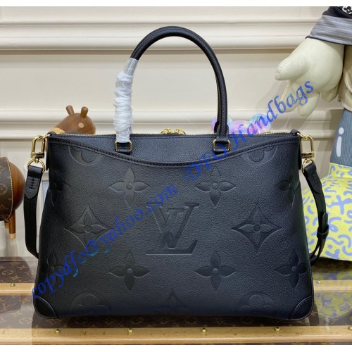 Louis Vuitton Monogram Empreinte Leather Trianon MM M46487-black ...