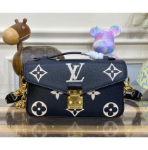 Louis Vuitton Bicolor Monogram Empreinte Pochette Métis East West M46596