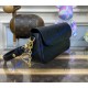 Louis Vuitton Monogram Empreinte Wallet on Chain Ivy M82210-black