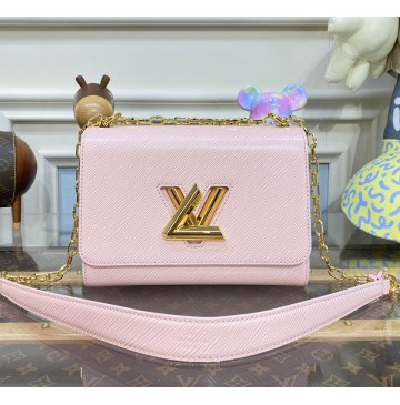 Louis Vuitton Twist MM M21026-pink