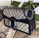 Gucci Dionysus GG Supreme Medium Shoulder Bag GU400249CA-blue