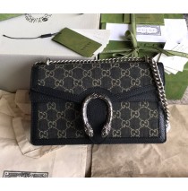 Gucci Dionysus GG Supreme Medium Shoulder Bag GU400249DN-black