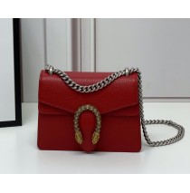 Gucci Dionysus Leather Mini Bag GU421970L-red