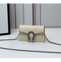 Gucci Dionysus Leather Super Mini Bag GU476432L-beige