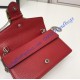 Gucci Dionysus Leather Super Mini Bag GU476432L-red