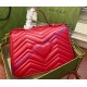 Gucci GG Marmont small Red top handle bag