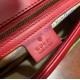 Gucci GG Marmont small Red top handle bag