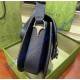 Gucci GG Supreme Horsebit 1955 shoulder bag GU602204CA-blue