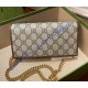 Gucci Horsebit 1955 Wallet With Chain GU621892CA-brown