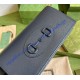 Gucci Horsebit 1955 Wallet With Chain GU621892L-dark-blue