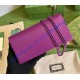 Gucci Horsebit 1955 Wallet With Chain GU621892L-purple