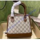 Gucci Horsebit 1955 Mini Top Handle Bag GU640716C-brown