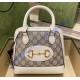 Gucci Horsebit 1955 Mini Top Handle Bag GU640716C-white