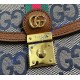 Gucci Ophidia GG Small Top Handle Bag GU651055C-blue-brown