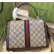 Gucci Ophidia GG Small Top Handle Bag GU651055CA-brown-brown