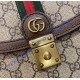 Gucci Ophidia GG Small Top Handle Bag GU651055CA-brown-brown