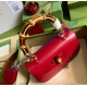 Gucci Bamboo 1947 Small Top Handle Bag GU675797L-red