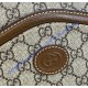 Gucci GG Supreme Messenger Bag With Interlocking G GU675891C-brown