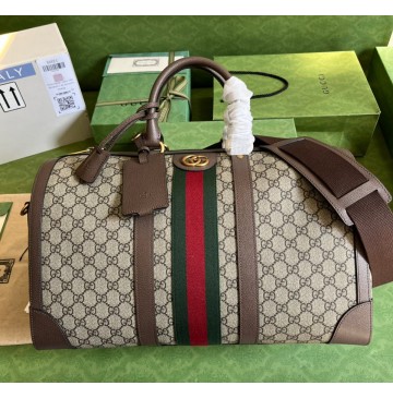 Gucci Savoy Small Duffle Bag GU681295CA-brown